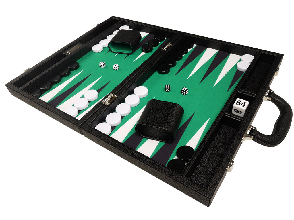 
                  
                    16-inch Premium Backgammon Set - Black with White and Black Points - GBP - American-Wholesaler Inc.
                  
                